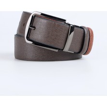 Fabrika Erkek Kemer Fbk 013 4cm Çift Kahve-Taba