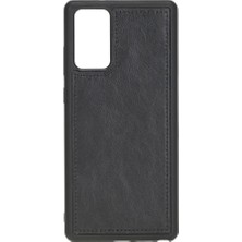 Kitabevimden Samsung Galaxy Note 20 Uyumlu Deri Cüzdanlı Kılıf Rst1 Siyah