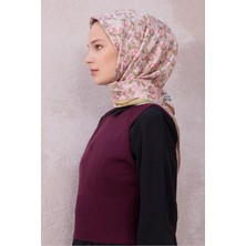 Belli % 100 Twill Ipek Eşarp 4212D 04