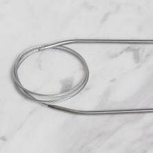 ForWhat Büro Ev Ofis Hobi Dikiş Atölyesi Için 2,5MMX60CM Çelik Misinalı Şiş