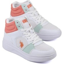 U.S. Polo Assn. U.S Polo Assn. 101318530 Lama WMN Beyaz-Mınt-Pudra Kadın Spor Aya