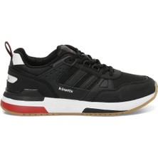 Kinetix 101745190 Blaze PU Siyah-Kırmızı-Camel Erkek Spor Ayakkab