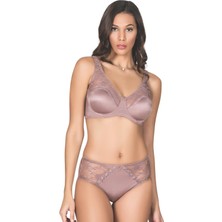 Venüs Shopping Venüsshopping- Soft Kaplı Dantel Geniş Askı Sütyen Takım Kadın 5035
