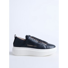 Alexander Smith Siyah Kadın Sneaker Wembley Folded Woman