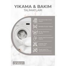 Anılsan Düz Pudra Tek Kişilik Ranforce Nevresim Seti %100 Pamuk (Nevresim+Yastık Kılıfı)