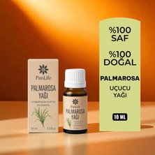 Panlife Palmarosa Yağı 10 ml   %100 Saf Analiz Sertifikalı  ( Markamız Eczacı Kuruluşudur.)