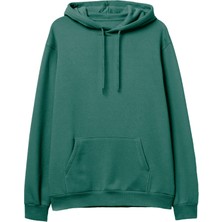 Hrnzafer Tekstil Unisex % 100 Pamuk Regular Basic Hoodie
