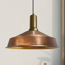 Bamyum Asaletli Eskitme Fener Başlık Tekli Avize Sarkıt Ofis Showroom Salon Mutfak Avizeleri