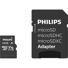 FM64MP45B/10 Sınıf 10 Micro Sdxc 64 GB Hafıza Kartı Adaptörü