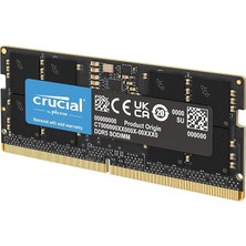 16GB 5600MHZ Ddr5 CT16G56C46S5 Notebook Ram