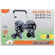 Ego Claber 8977 Sılver-Al Hortum Makarası