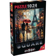Puzzle - Pariste Aşk / 1000 Parça Puzzle, #1189