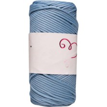 Calais®  Makrome Ipi 3mm Polyester Mavi