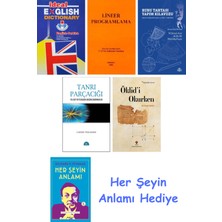 Alfa Yayınları Ideal English Dictionary + Lineer Programlama + Rubu Tahtası Yapım Kılavuzu + Tanrı Parçacığı + Öklid'i Okurken + Her Şeyin Anlamı