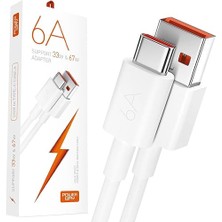 To Usb-A, Pd, 67 Watt, 6 Amper, 1 Metre, Şarj Data Kablosu, M6, Powerway,