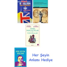 Alfa Yayınları Ideal English Dictionary + Antik Mezopotamya'da Egemenliğin Tanrısal Kökleri + Temel Parçacıklar ve Fizik Yasaları + Her Şeyin Anlamı