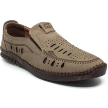 Catelli 577 Ortopedik Erkek Günlük Hakiki Deri Yazlık Ayakkabı