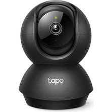 Tapo C211 2k 3mp Yatay ve Dikey Ev Güvenliği Wi-Fi Kamerası, Gece Görüşü, IP66 Su Geçirmez, Siyah Renk + 64GB Kioxia Microsd Bellek
