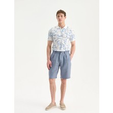 Lc Waikiki Yeni Sezon Standart Kalıp %100 Keten Erkek Şort