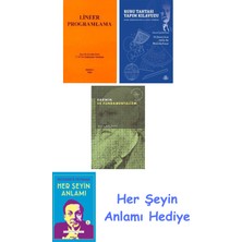 Alfa Yayınları Lineer Programlama + Rubu Tahtası Yapım Kılavuzu + Darwin ve Fundamentalizm + Her Şeyin Anlamı