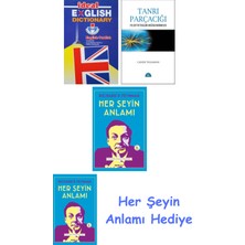 Alfa Yayınları Ideal English Dictionary + Tanrı Parçacığı + Her Şeyin Anlamı + Her Şeyin Anlamı