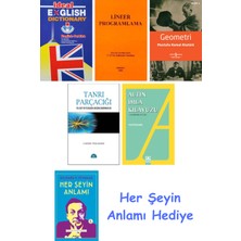 Alfa Yayınları Ideal English Dictionary + Lineer Programlama + Geometri + Tanrı Parçacığı + Altın Imla Kılavuzu -Yazım Kılavuzu + Her Şeyin Anlamı