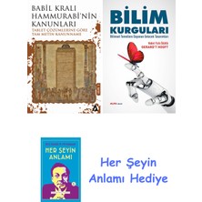Alfa Yayınları Babil Kralı Hammurrabi'nin Kanunları + Bilim Kurguları + Her Şeyin Anlamı