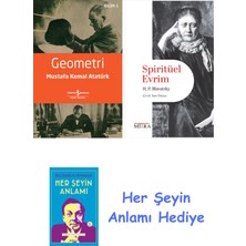 Alfa Yayınları Geometri + Spiritüel Evrim + Her Şeyin Anlamı