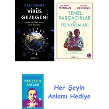 Alfa Yayınları Virüs Gezegeni + Temel Parçacıklar ve Fizik Yasaları + Her Şeyin Anlamı