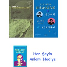 Alfa Yayınları Darwin ve Fundamentalizm + Benim Kısa Tarihim + Her Şeyin Anlamı