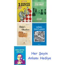 Alfa Yayınları 1 Hamlede Matlar + Küçükler Şampiyonasından 250 Mat + Öklid'i Okurken + Gödel Kanıtlaması + Her Şeyin Anlamı