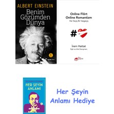 Alfa Yayınları Benim Gözümden Dünya + Online Flört Online Romantizm + Her Şeyin Anlamı