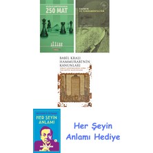 Alfa Yayınları Küçükler Şampiyonasından 250 Mat + Darwin ve Fundamentalizm + Babil Kralı Hammurrabi'nin Kanunları + Her Şeyin Anlamı
