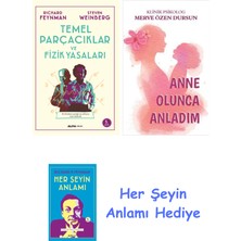 Alfa Yayınları Temel Parçacıklar ve Fizik Yasaları + Anne Olunca Anladım + Her Şeyin Anlamı