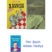 Alfa Yayınları 1 Hamlede Matlar + Darwin ve Fundamentalizm + Her Şeyin Anlamı