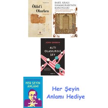Alfa Yayınları Öklid'i Okurken + Babil Kralı Hammurrabi'nin Kanunları + Altı Olasılıksız Şey + Her Şeyin Anlamı