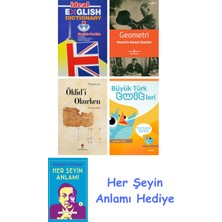 Alfa Yayınları Ideal English Dictionary + Geometri + Öklid'i Okurken + Büyük Türk Twitleri + Her Şeyin Anlamı