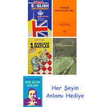 Alfa Yayınları Ideal English Dictionary + Lineer Programlama + 1 Hamlede Matlar + Darwin ve Fundamentalizm + Her Şeyin Anlamı
