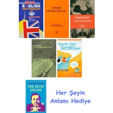 Alfa Yayınları Ideal English Dictionary + Lineer Programlama + Geometri + Darwin ve Fundamentalizm + Büyük Türk Twitleri + Her Şeyin Anlamı