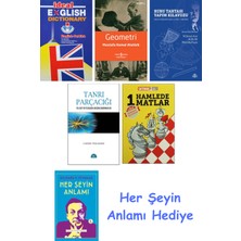 Alfa Yayınları Ideal English Dictionary + Geometri + Rubu Tahtası Yapım Kılavuzu + Tanrı Parçacığı + 1 Hamlede Matlar + Her Şeyin Anlamı