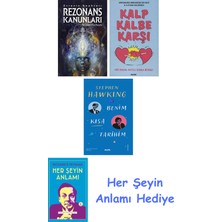 Alfa Yayınları Rezonans Kanunları + Kalp Kalbe Karşı + Benim Kısa Tarihim + Her Şeyin Anlamı