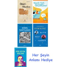 Alfa Yayınları Öklid'i Okurken + Büyük Türk Twitleri + Gödel Kanıtlaması + Benim Kısa Tarihim + Her Şeyin Anlamı