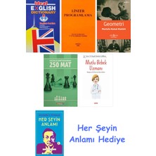 Alfa Yayınları Ideal English Dictionary + Lineer Programlama + Geometri + Küçükler Şampiyonasından 250 Mat + Mutlu Bebek Uzmanı - Bebeğinizin Ilk Yılları Için Bakım Rehberi + Her Şeyin Anlamı