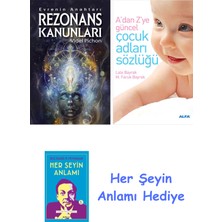 Alfa Yayınları Rezonans Kanunları + Çocuk Adları Sözlüğü (Cep Boy) + Her Şeyin Anlamı