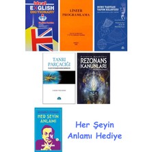 Alfa Yayınları Ideal English Dictionary + Lineer Programlama + Rubu Tahtası Yapım Kılavuzu + Tanrı Parçacığı + Rezonans Kanunları + Her Şeyin Anlamı