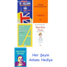 Alfa Yayınları Ideal English Dictionary + Lineer Programlama + Altın Imla Kılavuzu -Yazım Kılavuzu + Mutlu Bebek Uzmanı - Bebeğinizin Ilk Yılları Için Bakım Rehberi + Her Şeyin Anlamı