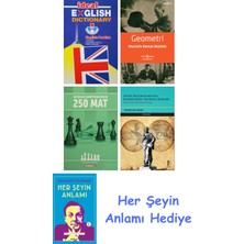 Alfa Yayınları Ideal English Dictionary + Geometri + Küçükler Şampiyonasından 250 Mat + Antik Mezopotamya'da Egemenliğin Tanrısal Kökleri + Her Şeyin Anlamı