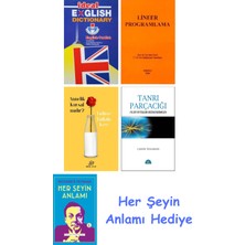 Alfa Yayınları Ideal English Dictionary + Lineer Programlama + Annelik Kutsal Mıdır? + Tanrı Parçacığı + Her Şeyin Anlamı