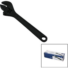 Vanch 6 ADET SİYAH ÇELİK 12 İNÇ 300MM KURBAĞACIK ANAHTAR CHROME VANADİUM (5264)