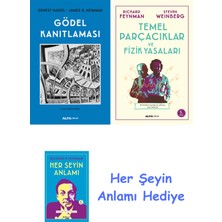 Alfa Yayınları Gödel Kanıtlaması + Temel Parçacıklar ve Fizik Yasaları + Her Şeyin Anlamı